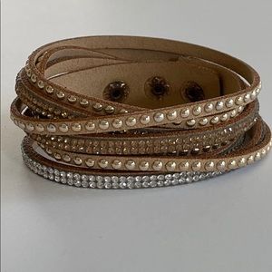 Suede Wrap Bracelet